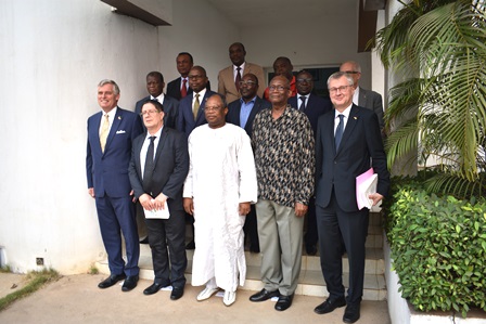 La HAAC échange avec les Ambassadeurs du G5